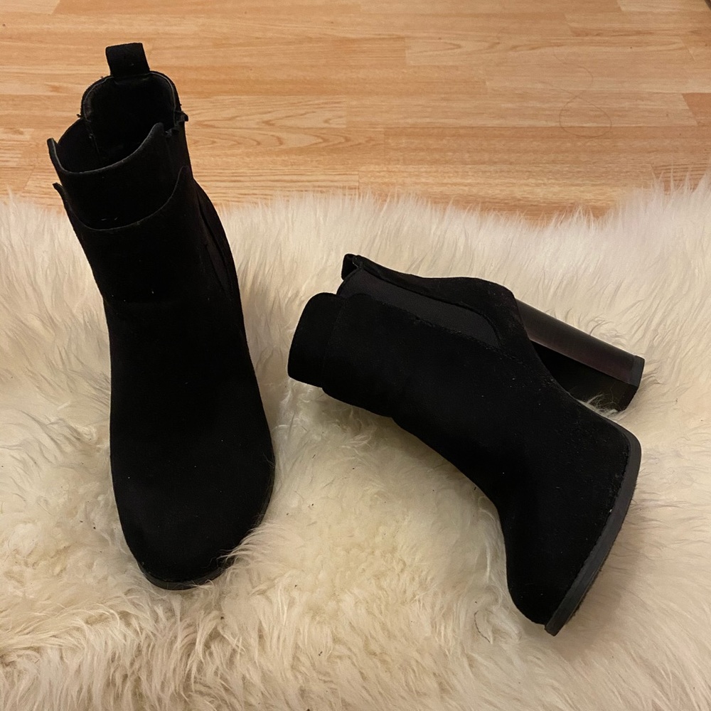 Booties with heels